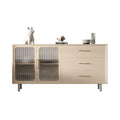 Solid Wood Buffet Storage Cabinet