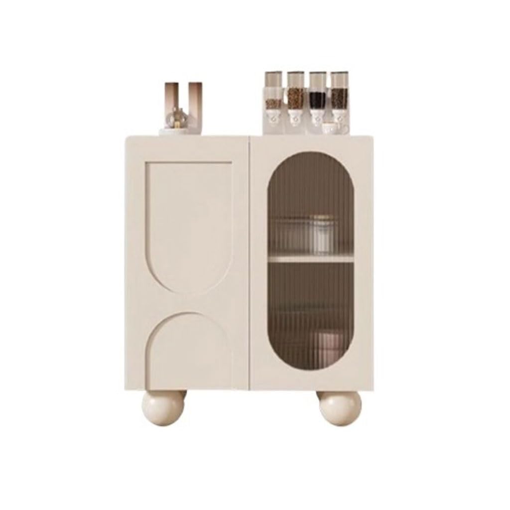 Modern Cream Sideboard Storage Cabinet