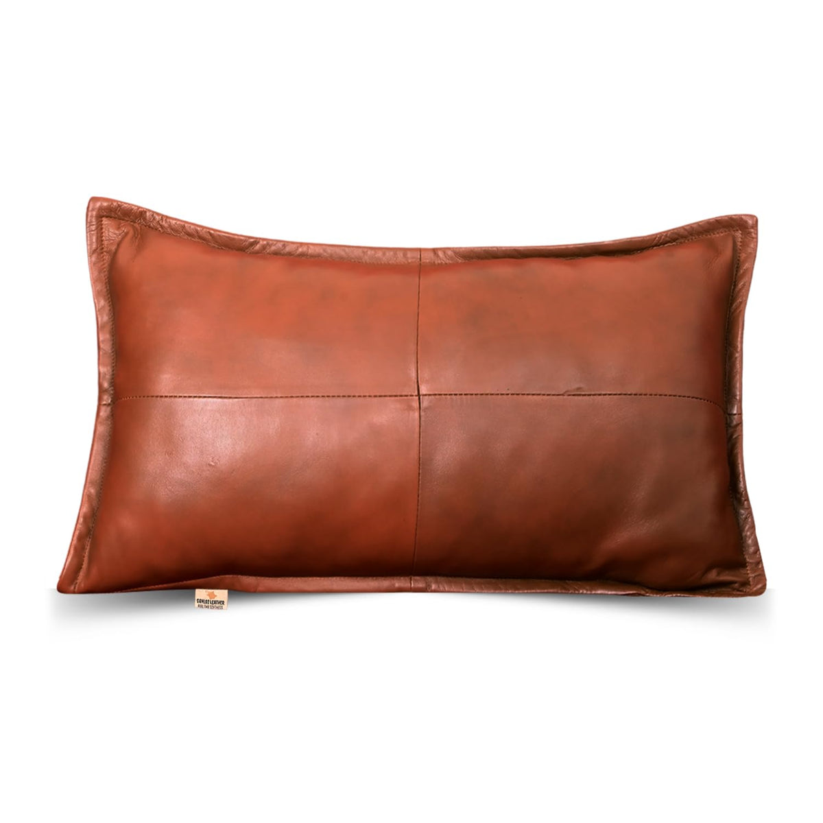 Lambskin Leather Throw Pillow Cover