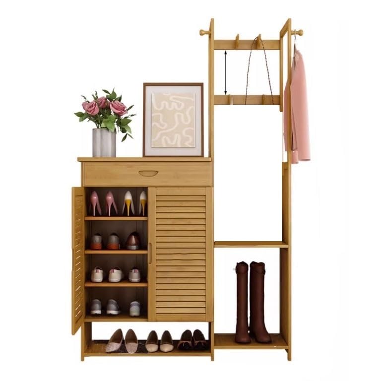 Modular Hall Tree with Shoe Storage