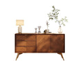 Solid Wood Pantry Storage Cabinet