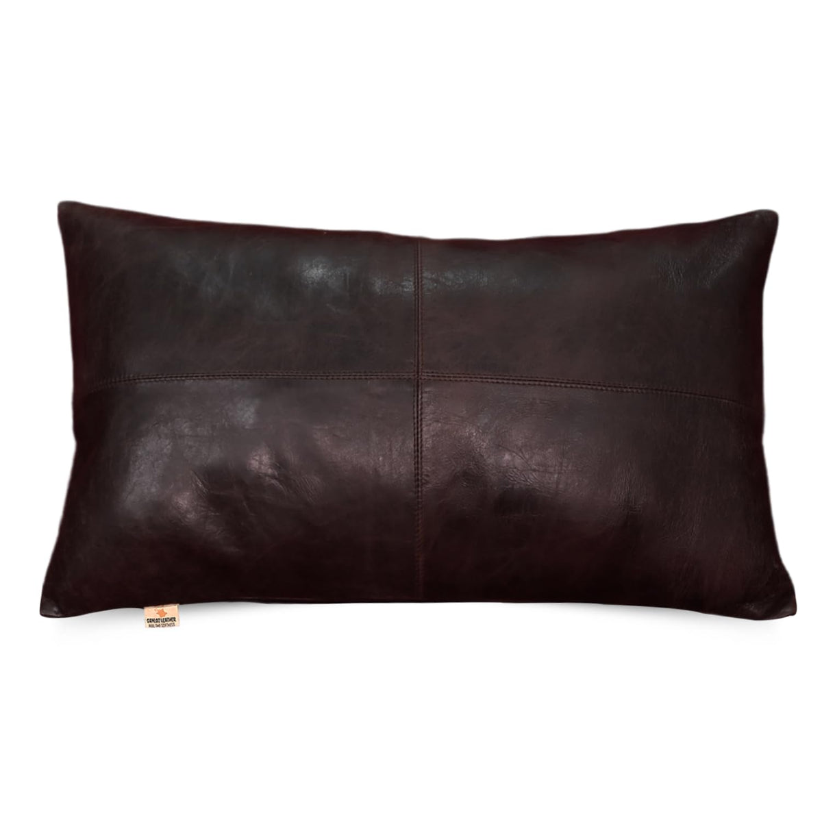 Lambskin Leather Throw Pillow Cover