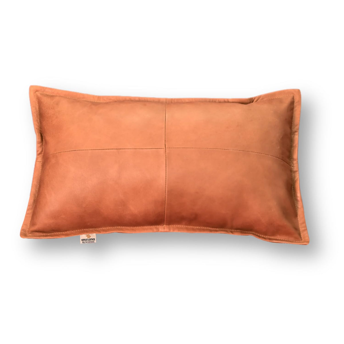 Lambskin Leather Throw Pillow Cover
