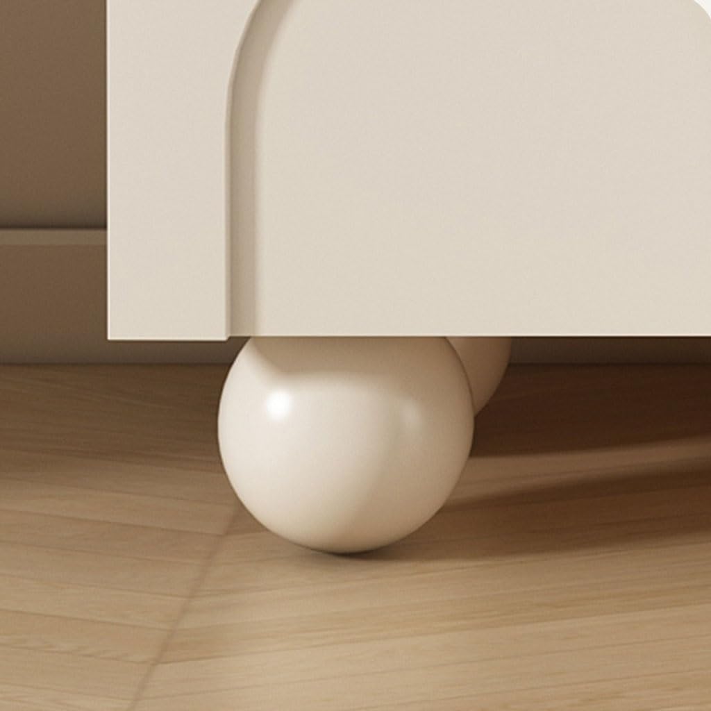 Modern Cream Sideboard Storage Cabinet