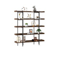 Retro Metal Multi-Tier Display Bookshelf