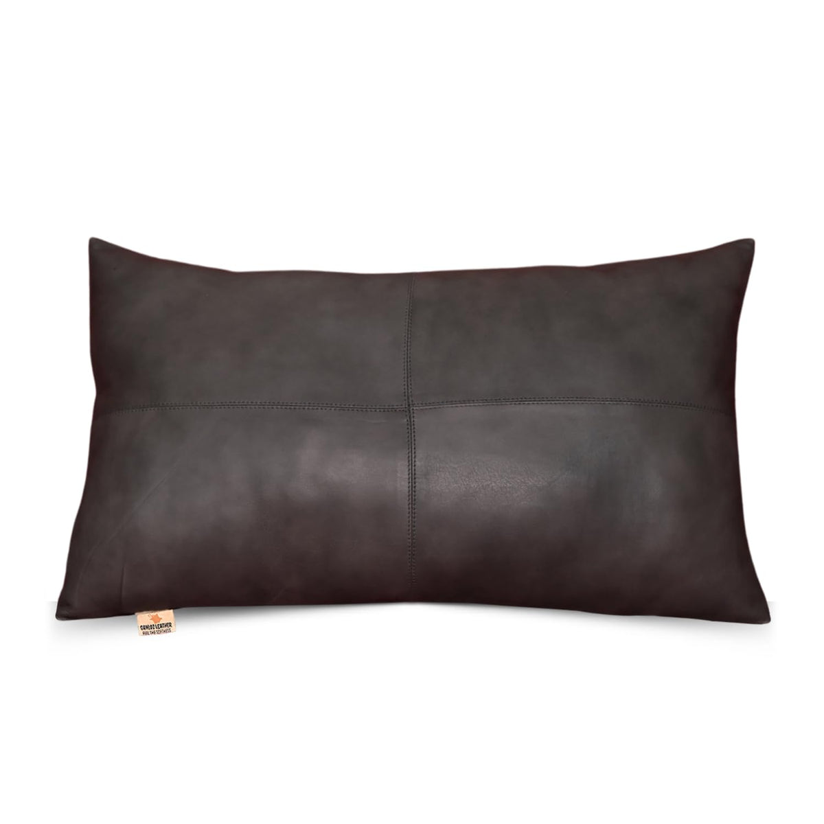 Lambskin Leather Throw Pillow Cover
