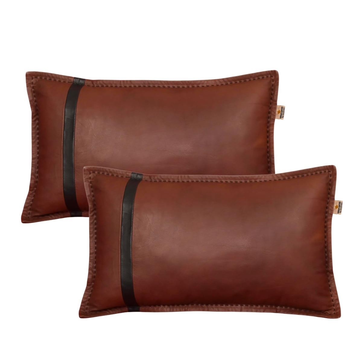 Lambskin Leather Throw Pillow Cover