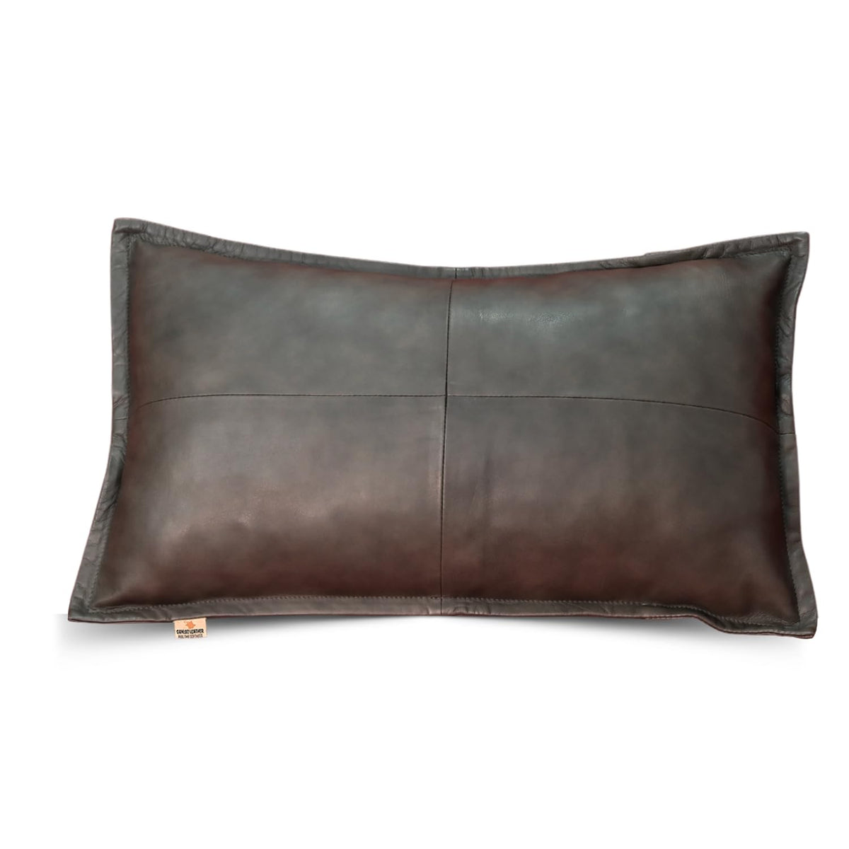 Lambskin Leather Throw Pillow Cover