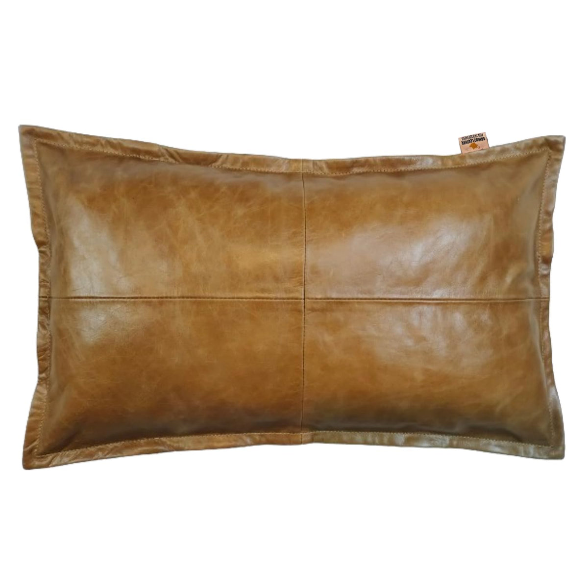 Lambskin Leather Throw Pillow Cover