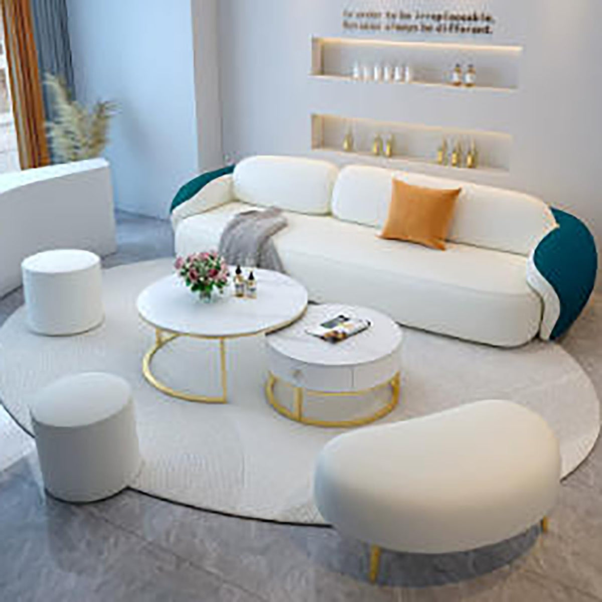Leather Reclining Sofa & Loveseat Set