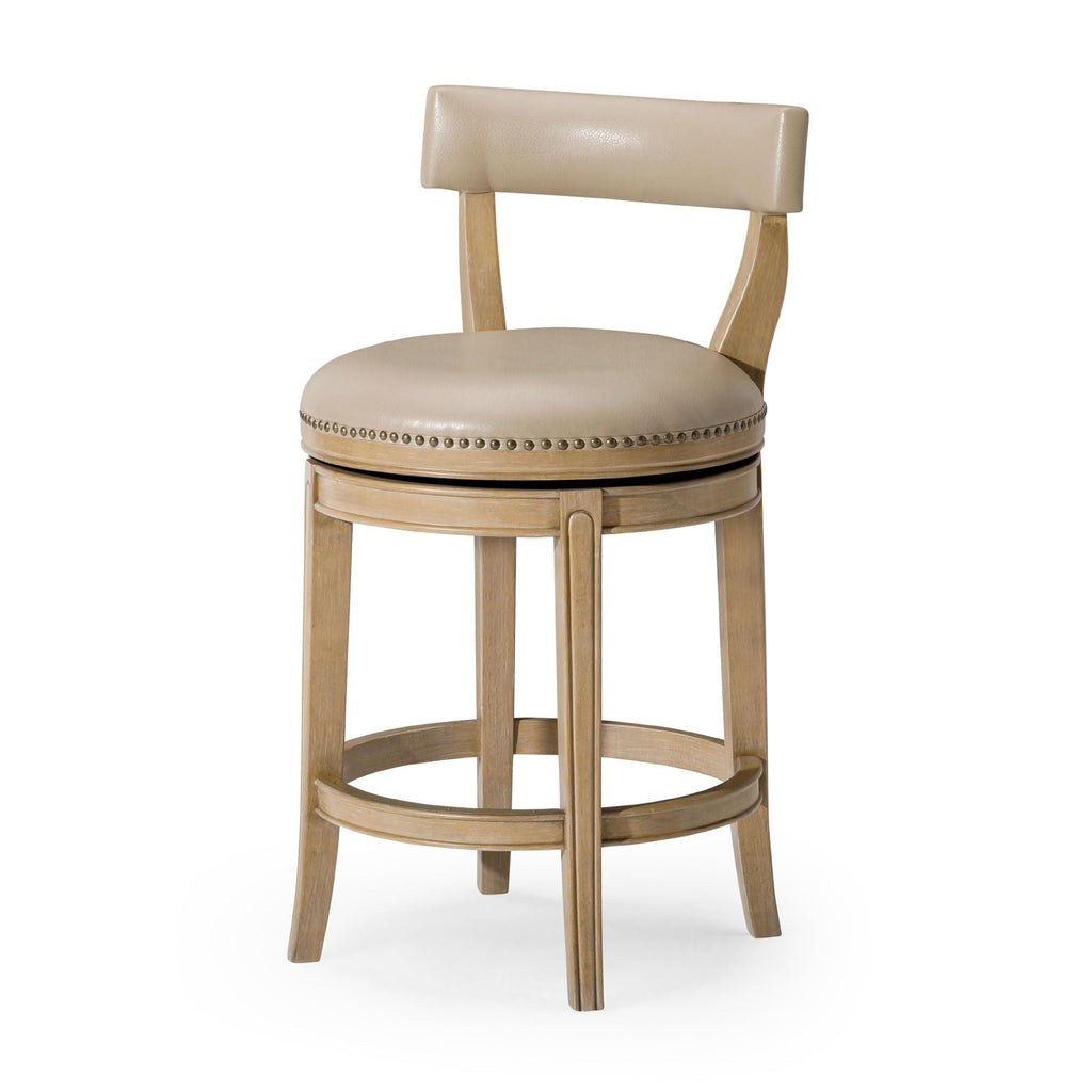 Maven Lane Alexander Counter Stool, Brown, 26"