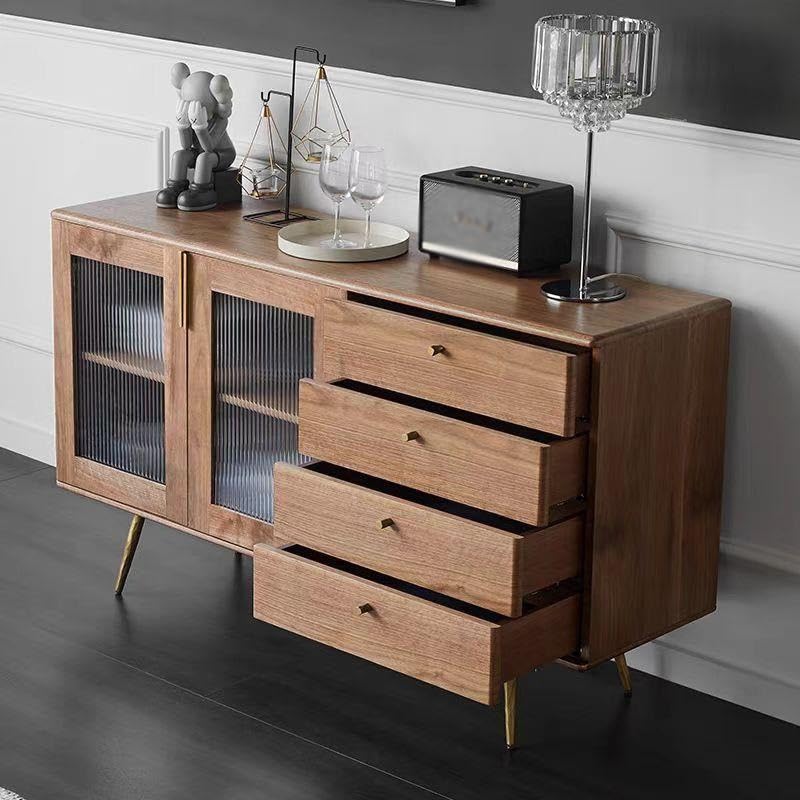 Solid Wood Sideboard Storage Cabinet