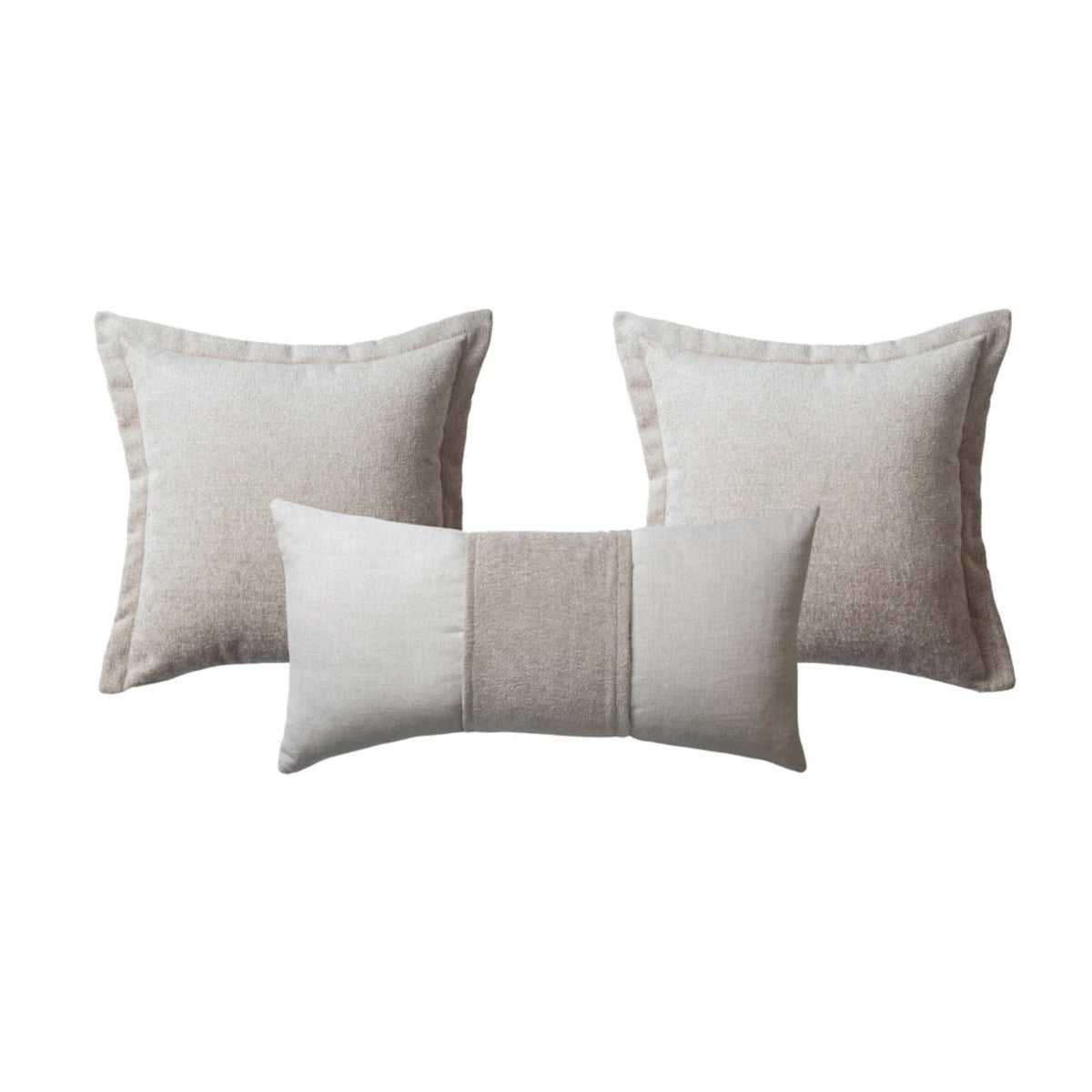 Woven Jacquard Throw Pillow Cover Set