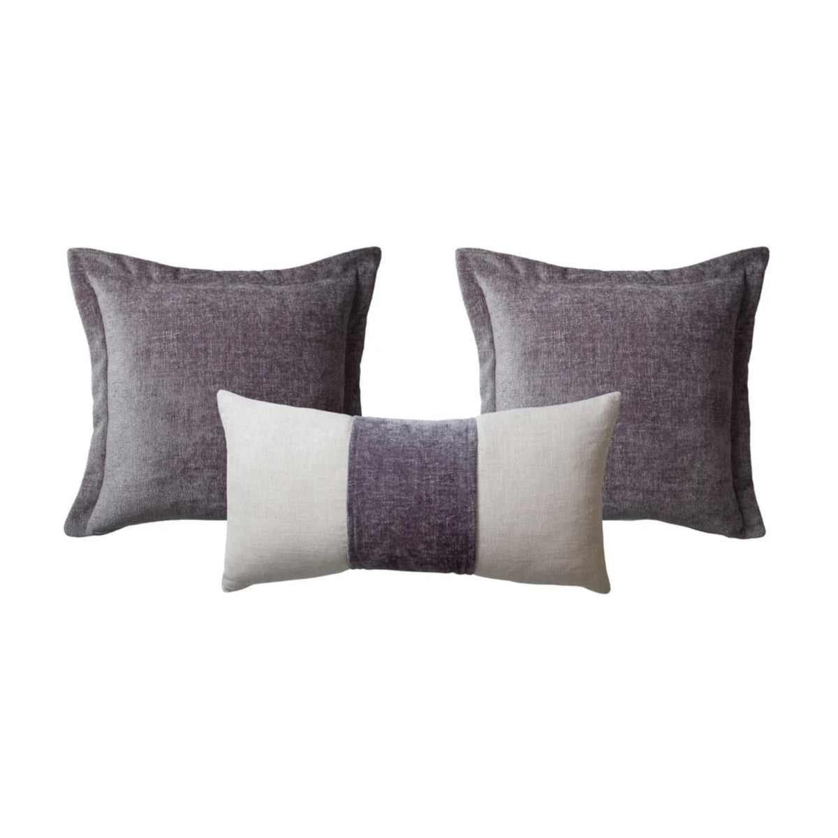 Woven Jacquard Throw Pillow Cover Set