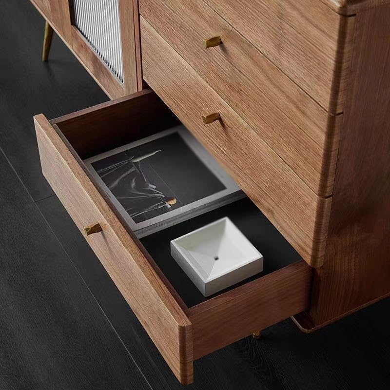Solid Wood Sideboard Storage Cabinet