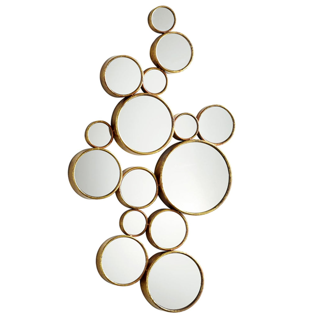 Metal Bubble Cluster Wall Mirror