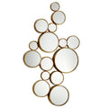 Metal Bubble Cluster Wall Mirror