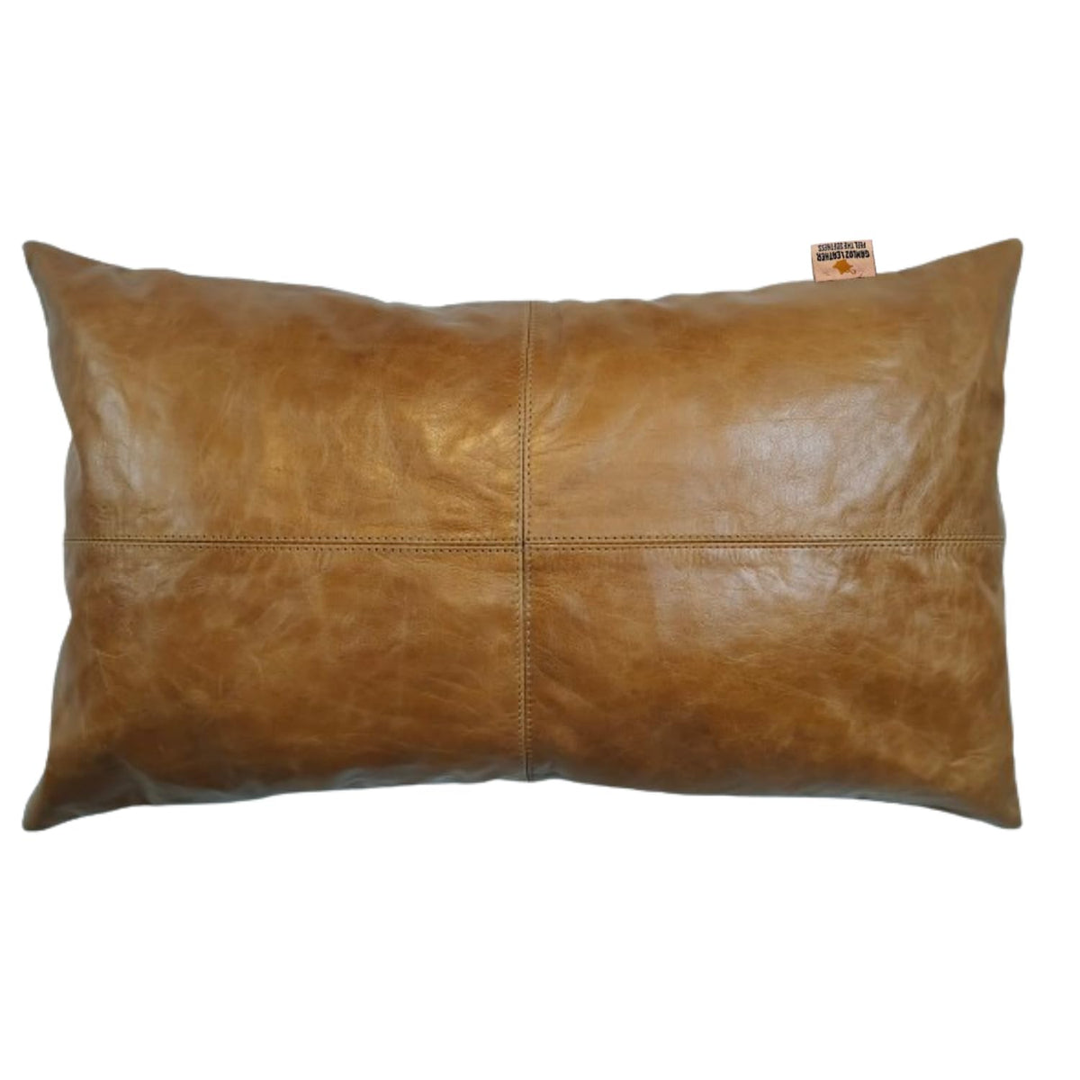 Lambskin Leather Throw Pillow Cover