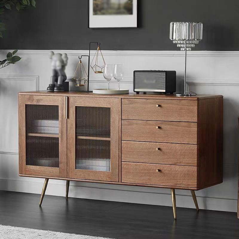 Solid Wood Sideboard Storage Cabinet