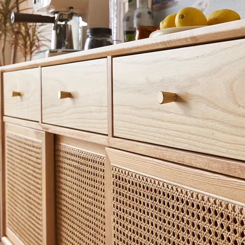Wabi-Sabi Wood Sideboard Cabinet