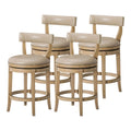 Maven Lane Alexander Counter Stool, Brown, 26"