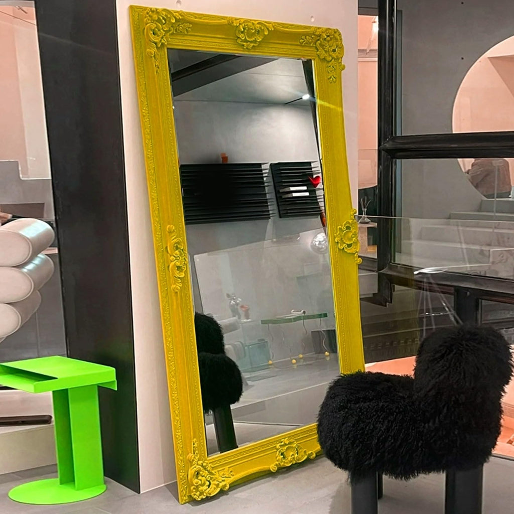 Rectangular Wood Framed Wall Mirror