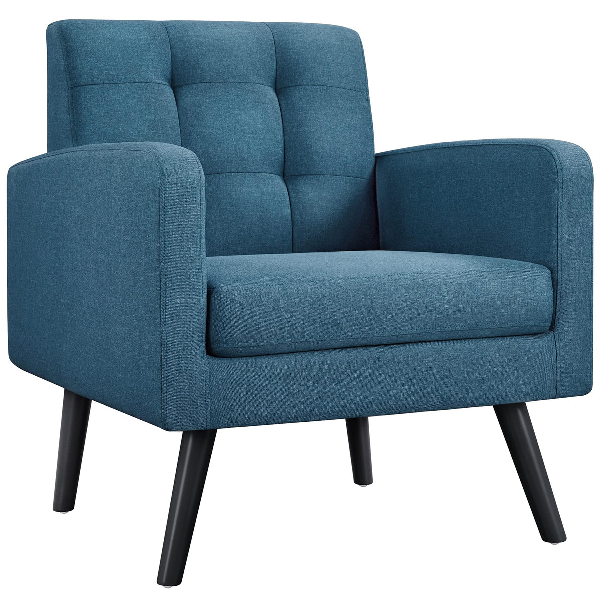 Mid-Century Tufted Accent Chair