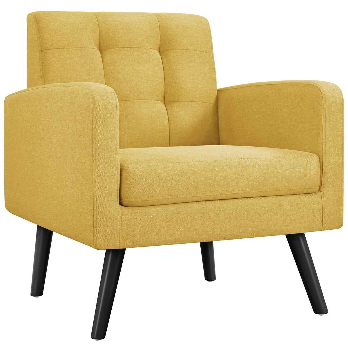 Mid-Century Tufted Accent Chair